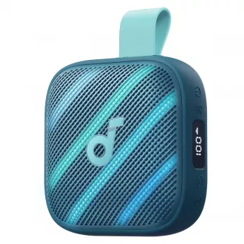 ANKER Soundcore Boom Go 3i Tragbarer Bluetooth-Lautsprecher Blau