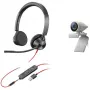 Poly Studio P5 Kit Personal-Videokonferenzsystem Full HD 80 Grad 4x Schwarz Grau