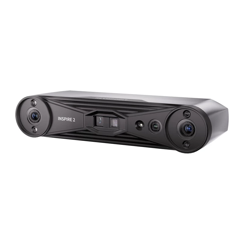 Revopoint Inspire 2 Standard Edition 3D-Scanner - Handheld & Desktop, Dual-Axis Infrarot-Strukturlicht, 0,05 mm Genauigkeit, 24-Bit-Farbe