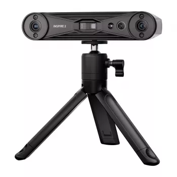 Revopoint Inspire 2 Standard Edition 3D-Scanner - Handheld & Desktop, Dual-Axis Infrarot-Strukturlicht, 0,05 mm Genauigkeit, 24-Bit-Farbe