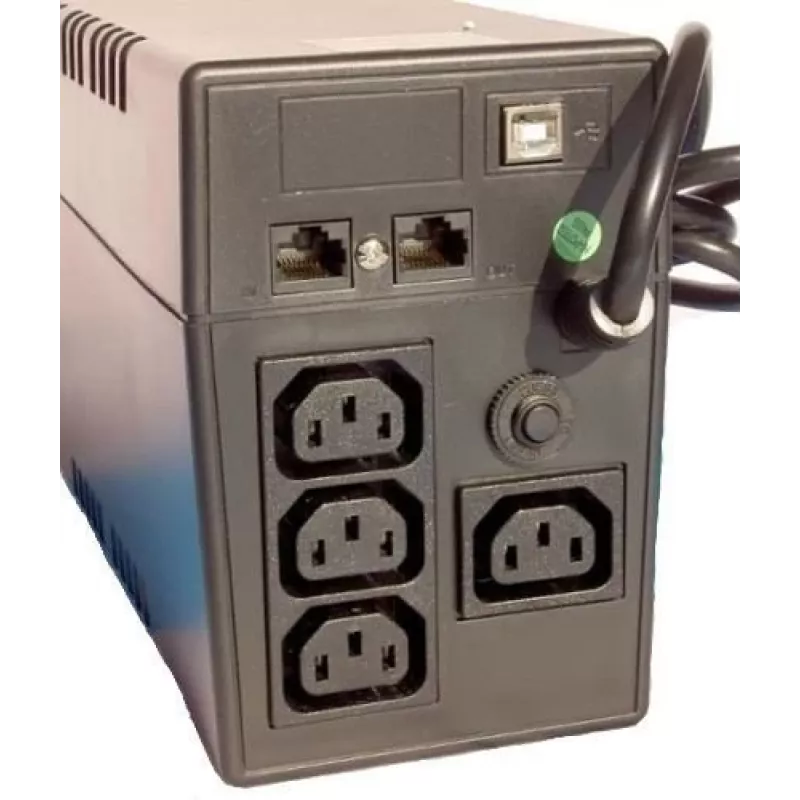 Orvaldi VPS 800 USV unterbrechungsfreie Stromversorgung Line-Interactive 0,8 kVA 480 W 4 AC-Ausgänge