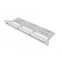 LANBERG PPKS-1124-S Keystone Patch Panel 19 inch 24 Port 1U UTP Cat.5e Grau