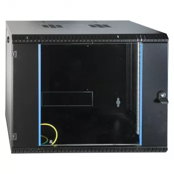 EFB-ELEKTRONIK 19 inch Wandgehäuse 9U, fest, einteilig, RAL 9005, Tiefe 450 mm (691709VTS.45)