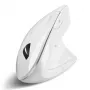 Perixx PERIMICE-813 W kabellose vertikale ergonomische Maus, optisch, für Rechtshänder, RF + Bluetooth, weiß