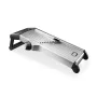 GEFU WELO Gemüsehobel - V-Hobel Mandoline mit 4 Einstellungen, Schwarz/Silber