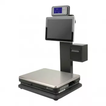 OLYMPIA WK1 POS-Waagensystem - 10,1 Zoll Touchdisplay, Android 11, TSE-konform, Schwarz (944001003)