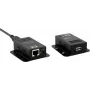 ROLINE USB 2.0 Extender bis zu 50 m, Schwarz