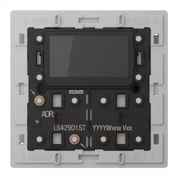 JUNG LS 429 D 1ST KNX Raumcontroller-Modul F40 Secure Serie Alpinweiß