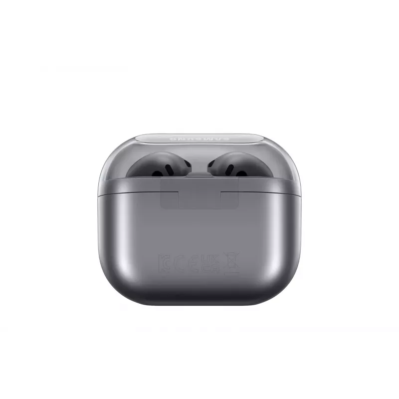 Samsung Galaxy Buds3 True Wireless Stereo (TWS) In-Ear Headset mit aktiver Geräuschunterdrückung, Bluetooth 5.4, IP57, Silber