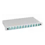 EFB-Elektronik BA71203.48OM3 Spleißbox, SC, OM3 50/125µm, ausziehbar, 48 Pigtails abgesetzt, 24 Duplex-Kupplungen