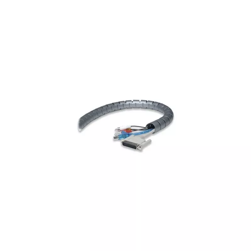 Techly Kabelmanagement 2,5 m, schwarz