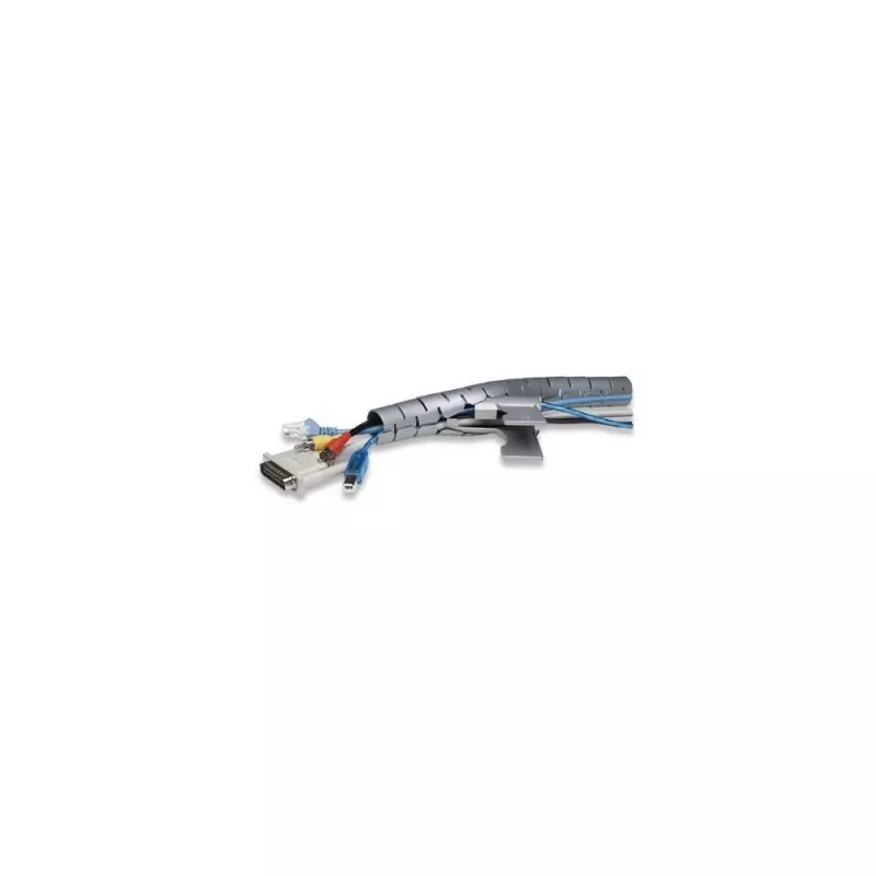Techly Kabelmanagement 2,5 m, schwarz