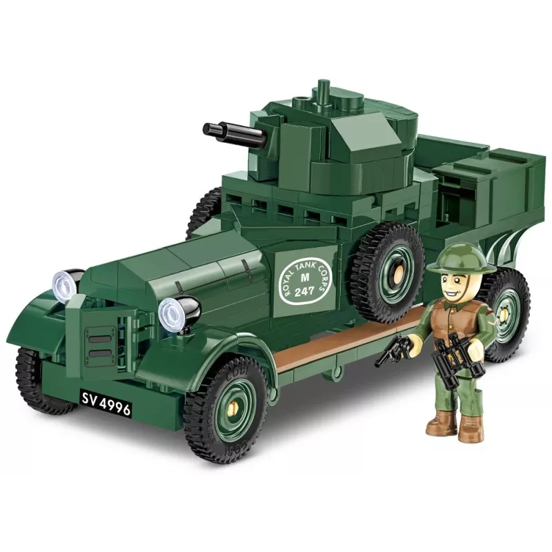 COBI 2988 Rolls-Royce Armoured Car 1920 Pattern Mk I Klemmbaustein-Set