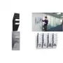 DURABLE FLEXIBOXX 6 Prospekthalter A4 Hochformat Transparent Wandmontage