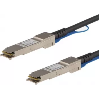 StarTech.com 3m QSFP-H40G-CU3M Kompatibles QSFP+ Direct Attach Copper Kabel - 40G QSFP+ Passives Twinax-Kabel - SFF-8436 - Schwarz