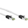 WENTRONIC Goobay CAT 8.1 S/FTP Patchkabel, LSZH, Weiß, 7,5 m (55128)