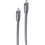ShiverPeaks USB-C auf USB-C Kabel, USB 3.2 Gen 2, 5,0 m, Schwarz