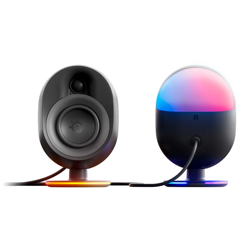 SteelSeries Arena 9 5.1-Kanal 2-Wege-Lautsprechersystem für PC/Laptop, Bluetooth, schwarz