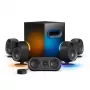 SteelSeries Arena 9 5.1-Kanal 2-Wege-Lautsprechersystem für PC/Laptop, Bluetooth, schwarz