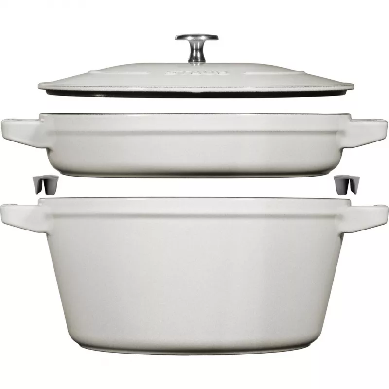 Staub 40508-385-0 La Cocotte runder Gusseisen-Bräter, Auflaufform