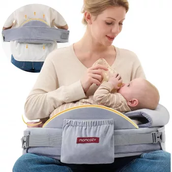 MOMCOZY CozyPro Stillkissen zum Stillen Grau
