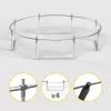 REBEL Active Trampoline PRO 8ft/244cm mit Sicherheitsnetz und Leiter