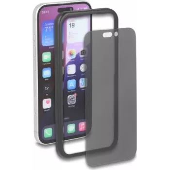 Delock Tempered Glass Privacy Screen Protector für Apple iPhone 17 Pro, Anti-Spy 4-Wege, mit Installationshilfe (81646)