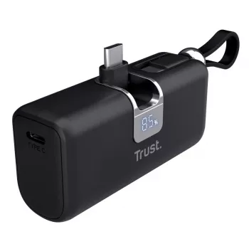 Trust Mobile Pacto Power Bank 5000 mAh Schwarz
