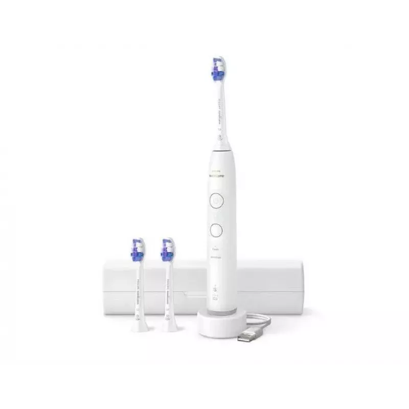 Philips Sonicare HX7400/02 Elektrische Zahnbürste Weiß & Hellblau