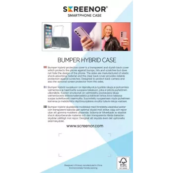 SCREENOR Bumper Case Transparent für Samsung Galaxy A17 / A17 5G
