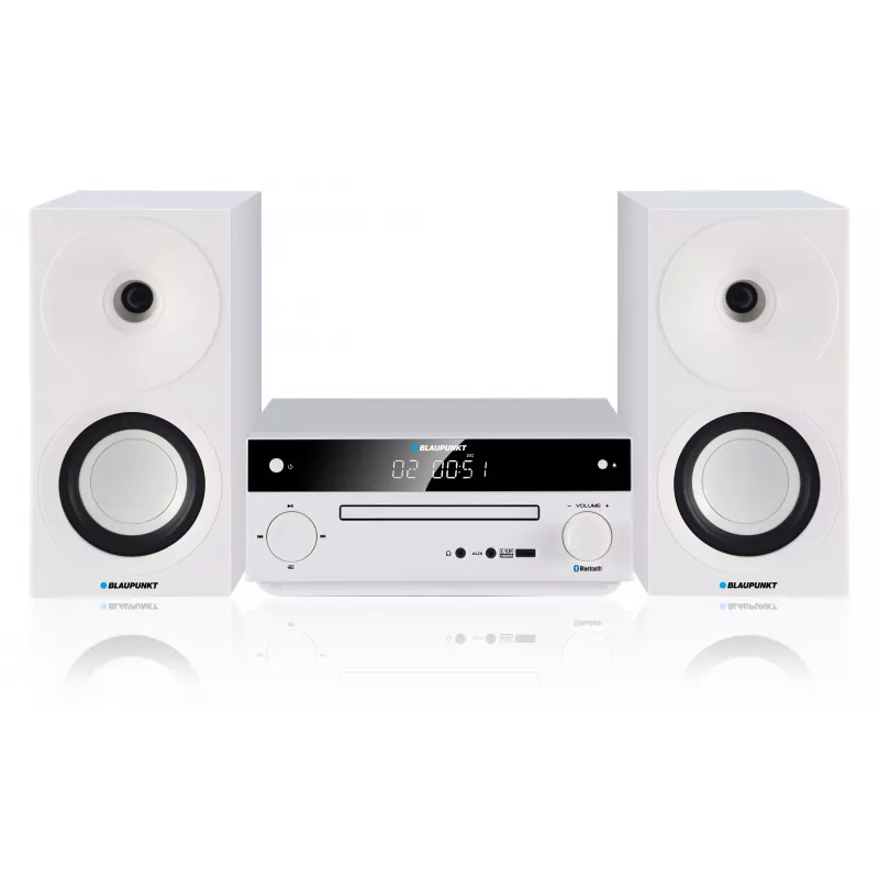 Blaupunkt MS30.2BT Edition Micro-System mit Bluetooth, CD, USB, HDMI ARC, FM-Radio, 2x25W RMS, Schwarz
