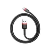 Baseus Cafule USB-A auf USB-C Kabel 0,5m 3A Rot/Schwarz