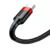 Baseus Cafule USB-A auf USB-C Kabel 0,5m 3A Rot/Schwarz