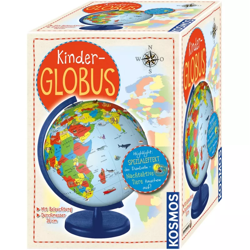 KOSMOS Kinder-Globus Political Globe 673024