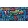 HASBRO Nerf DinoSquad Rex-Rampage Motorisierter Dart-Blaster - Grün/Orange