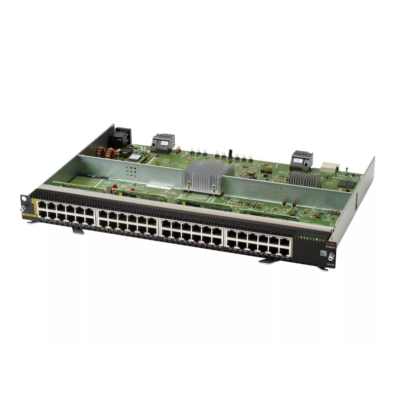 HP ENTERPRISE HPE Aruba Networking 6400 48-Port 1GbE Class 4 PoE v2 Modul - Switch-Modul - L3 - 48 x 10/100/1000 (PoE)