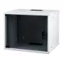 EFB Elektronik BASIC 19-Zoll-Wandgehäuse-Netzwerkschrank 6U, 450mm Tiefe, Flat Pack, Weiß (RAL 9010)