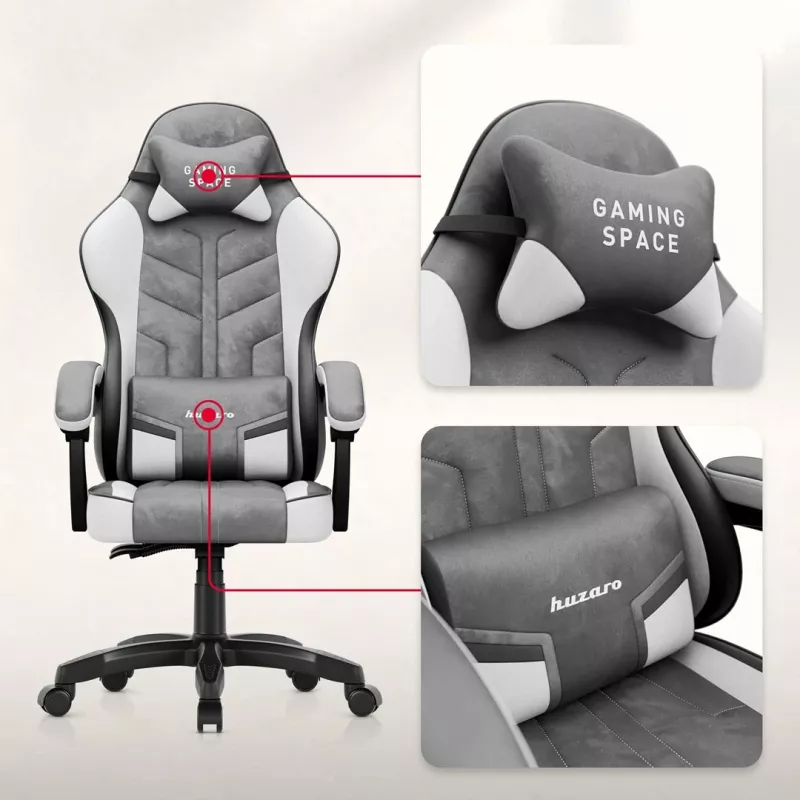 Huzaro Force 2.7 Grey Gaming Chair