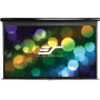 Elite Screens Manual Series M106UWH manuelle Heimkino-Leinwand zum Herunterziehen, 106 Zoll (269 cm), 16:9, MaxWhite, 234x132 cm, Decken-/Wandmontage, schwarz