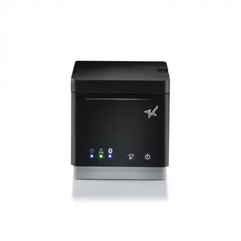Star Micronics Star mC-Print2 MCP21 LB BK E+U - Bonbondrucker - Direktthermo - Papierrolle (58 mm) - 203 dpi - bis zu 100 mm/s - USB, LAN, Bluetooth, USB-Host, Lightning - automatischer Messer - Schwarz (39653190)
