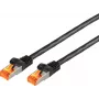 ShiverPeaks Cat6a S/FTP Netzwerk-Patchkabel 45 m Schwarz