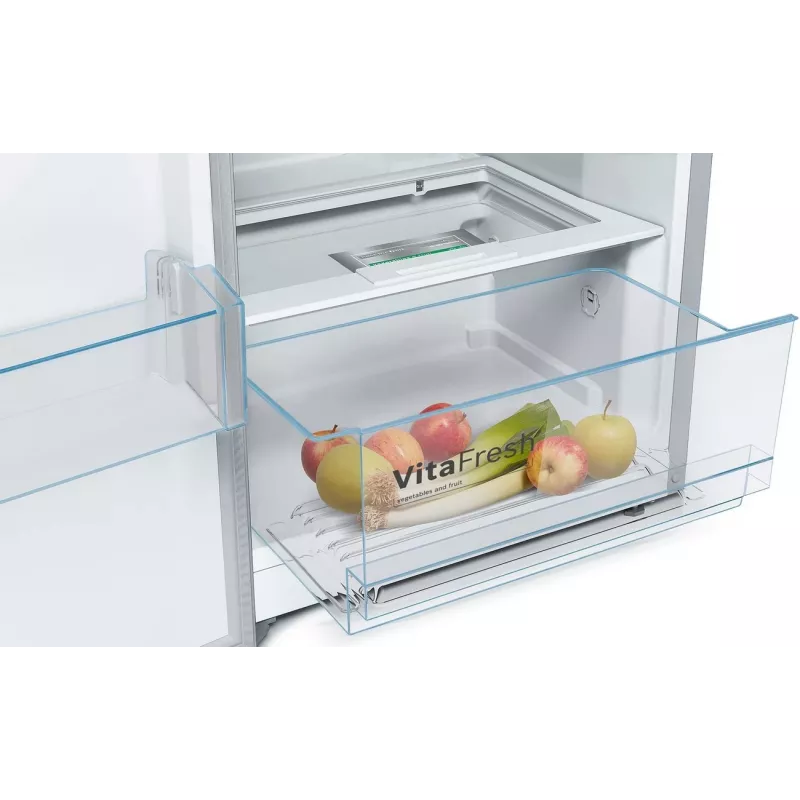 Bosch KSV33VLEP Standkühler mit VitaFresh, 324 l, silber