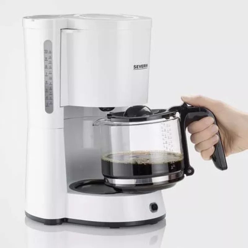 SEVERIN KA 4816 Filterkaffeemaschine 10 Tassen 1,25 l 1000 W Weiß