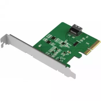 ICY DOCK EXLink MB408A5 MCIO 4i auf PCIe 5.0 x4 Adapter mit Redriver