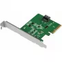 ICY DOCK EXLink MB408A5 MCIO 4i auf PCIe 5.0 x4 Adapter mit Redriver