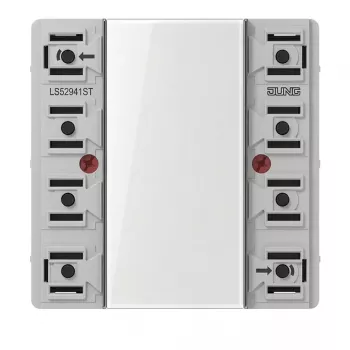 JUNG LS 52941 ST KNX Universaltaster-Sensormodul, 4-fach, Unterputz, LS Serie