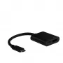 EFB USB-C auf DisplayPort Adapter mit USB-C PD Port 4K60Hz Schwarz