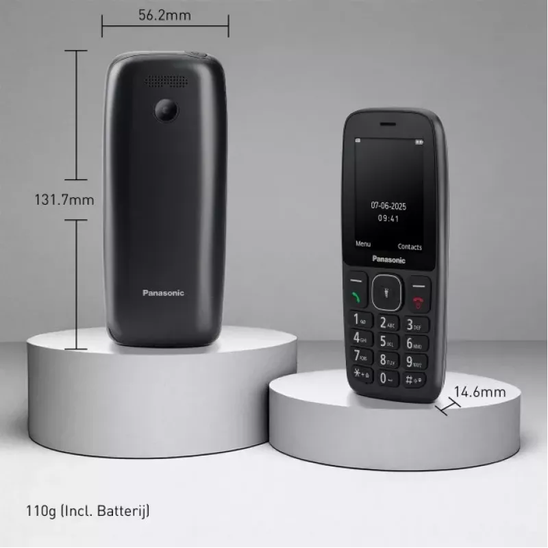 Panasonic KX-TF400EXB Mobiltelefon, schwarz