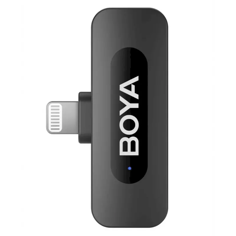BOYA BY-V1 V2.0 Ultra Compact 2,4GHz Wireless Microphone for Lightning Devices - 1TX+1RX