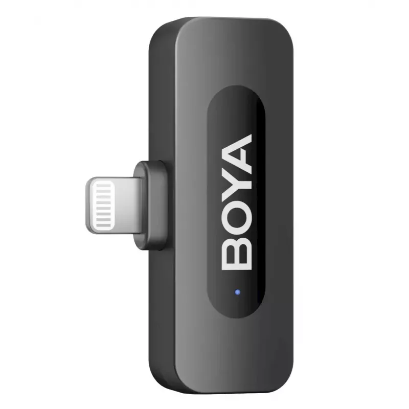 BOYA BY-V1 V2.0 Ultra Compact 2,4GHz Wireless Microphone for Lightning Devices - 1TX+1RX